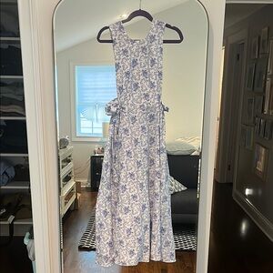 Selkie Pinafore Midi Dress